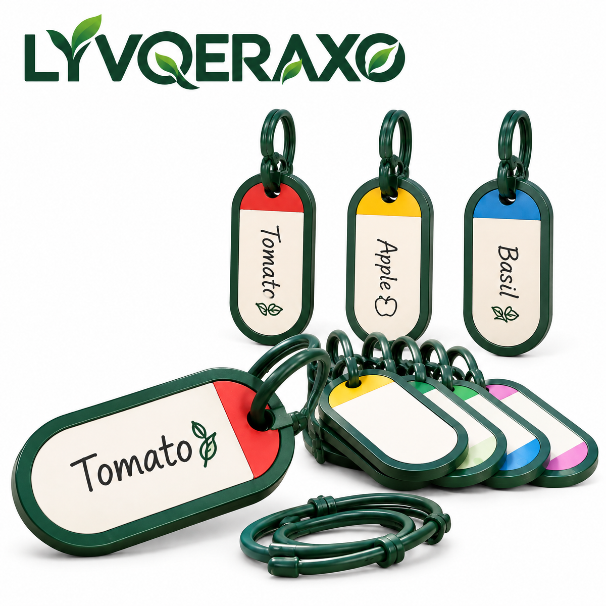 Hanging Plant Tags for Fruit Trees, Grow Bags, Hanging Baskets & Garden Branches