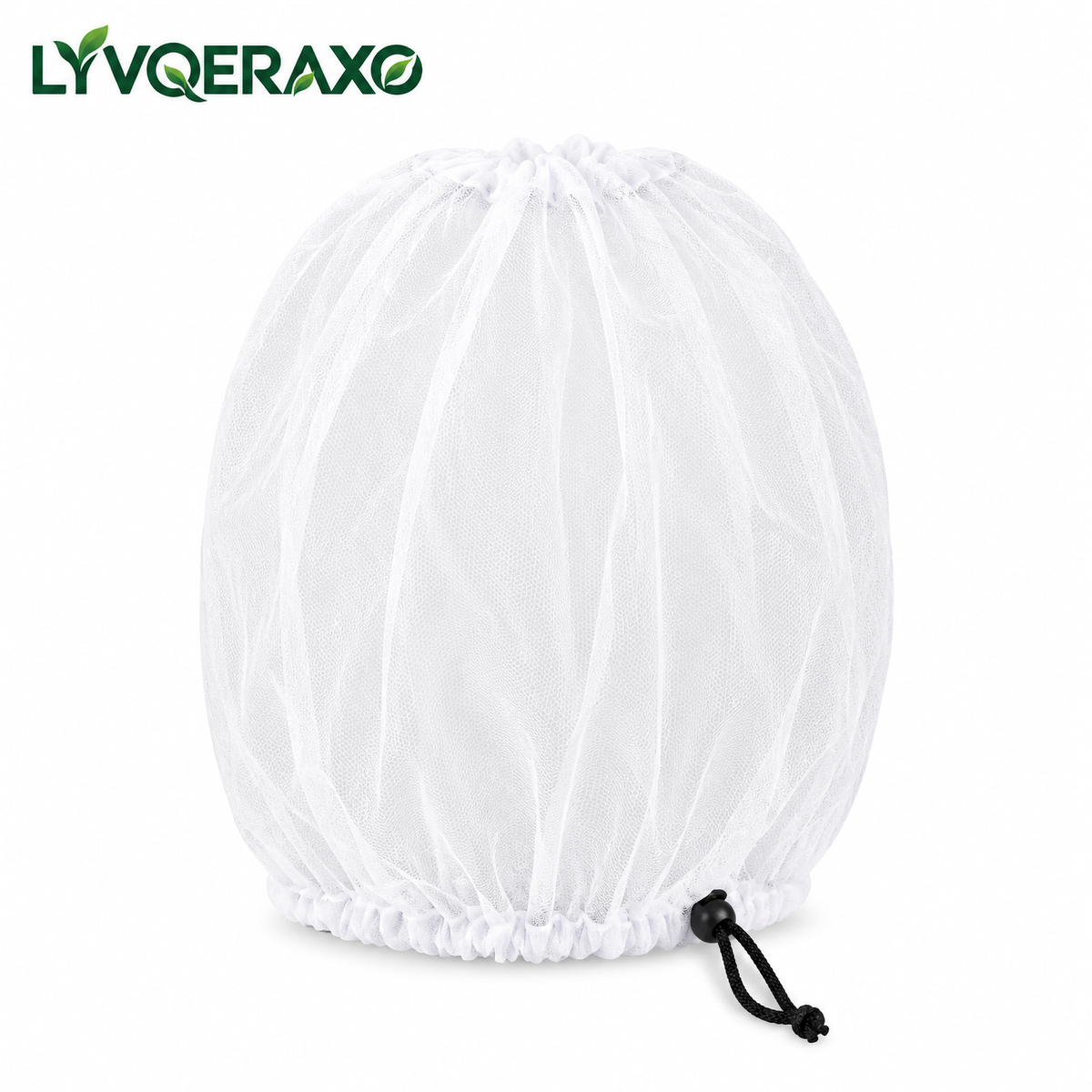 Drawstring Plant Protection Covers with Breathable Mesh Fabric for Potted Plants, Shrubs, Patio Trees and Vegetables